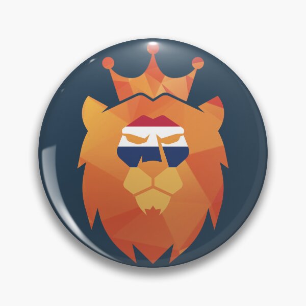 Item preview, WOSO Team Holland Lion Crest (Orange Dutch) designed and sold by Numero14.