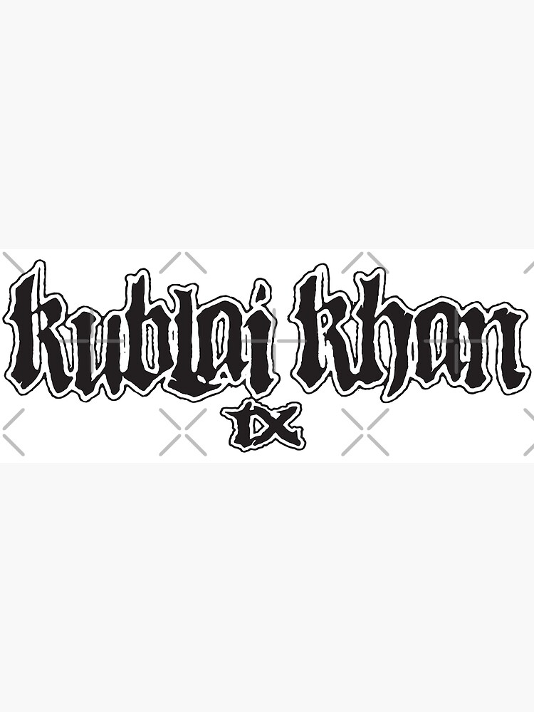 Kublai Khan Tx Band Illustration Poster For Sale By Jimmy Nelson