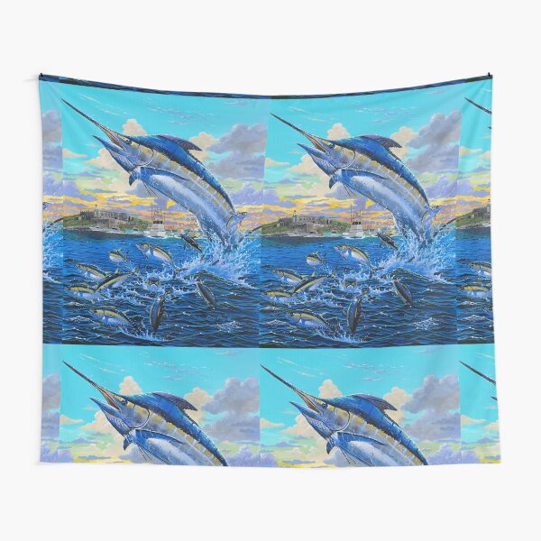 Puerto Rico Marlin Tapestry