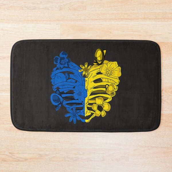 Item preview, Cage XRay Ukraine Heart Ukraine Love Ukraine Ukrainian Flag   designed and sold by bagenajayib.