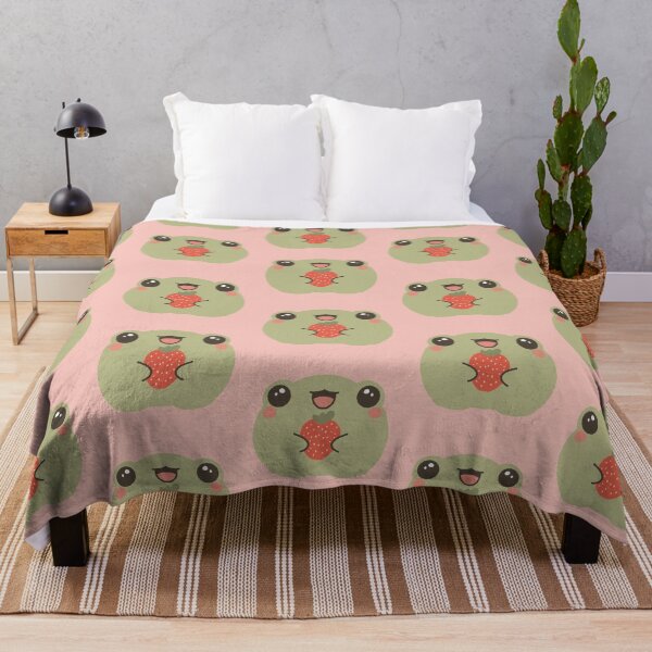 Item preview, Cute Little Strawberry Frog designed and sold by HappyDoodlen.