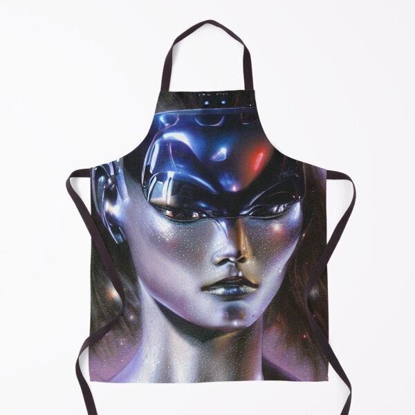 Item preview, Robot with blue and red visor designed and sold by Girih.