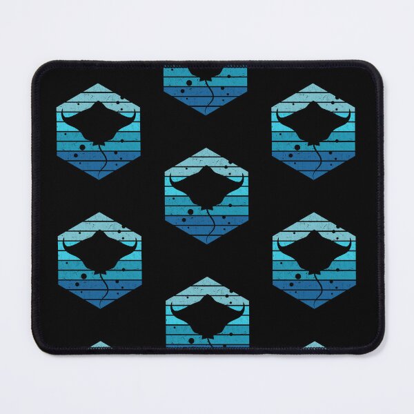 Item preview, Retro Stingray Scuba Diver Ocean Animal Aquarium Manta Ray designed and sold by Zaidan16.