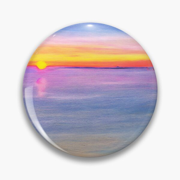Item preview, Sunset Over The Bay. Digital Transformation. WallsOfFame designed and sold by WallsOfFameAust.