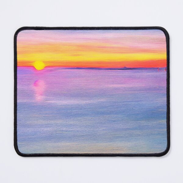 Item preview, Sunset Over The Bay. Digital Transformation. WallsOfFame designed and sold by WallsOfFameAust.