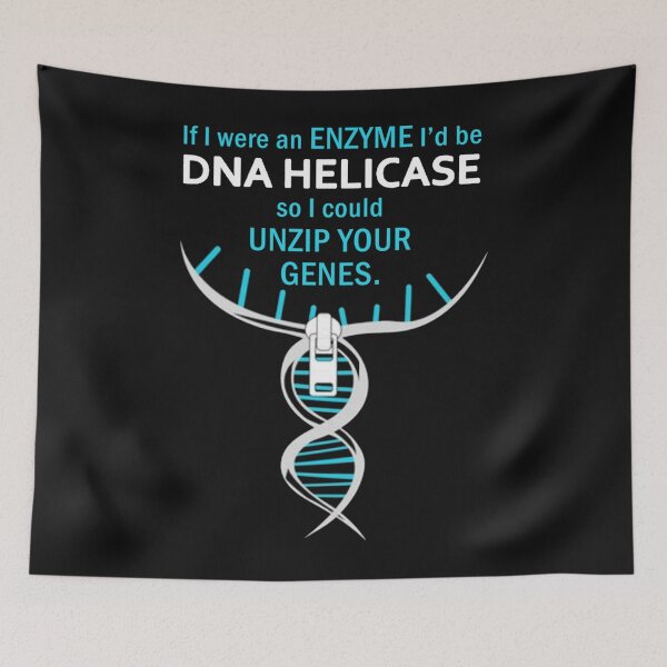 Item preview, BONNE BIOLOGIE T-SHIRT CADEAU-SI JE SUIS UNE ENZYME, JE SERAIS DE L&x27;ADN HELICASE POUR QUE JE PO designed and sold by FedericoPredov.