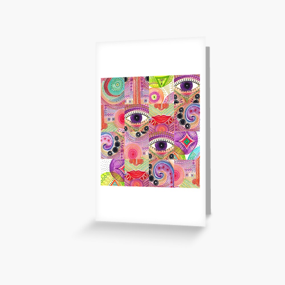 Item preview, Greeting Card designed and sold by nuanz.