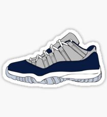 J11 Low Georgetown Sticker