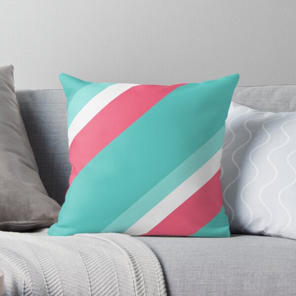 My favourite beach colors Throw Pillow
