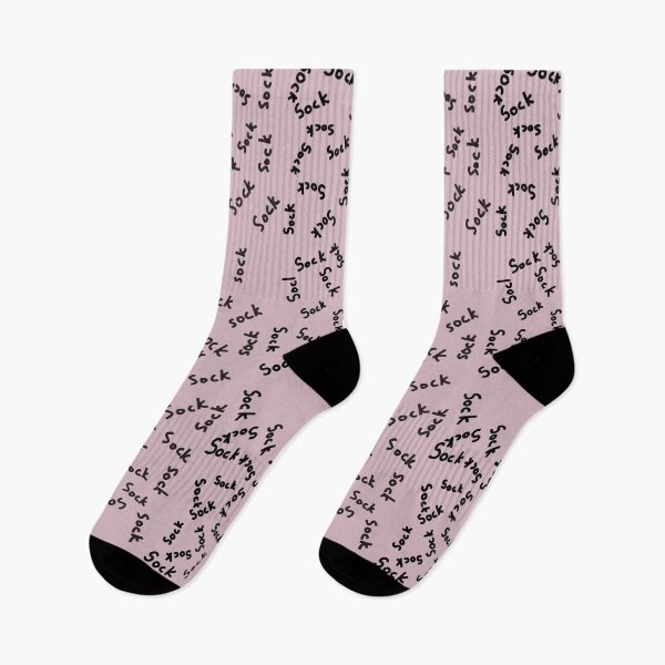 Item preview, Text says "Sock" designed and sold by MooRoar.