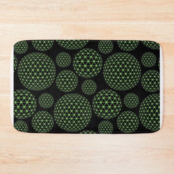 Item preview, Green optical art pattern designed and sold by sarodigiart.