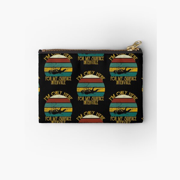 Item preview, Retro Vintage I'm Only Here For My Surface Interval Scuba designed and sold by Zaidan16.