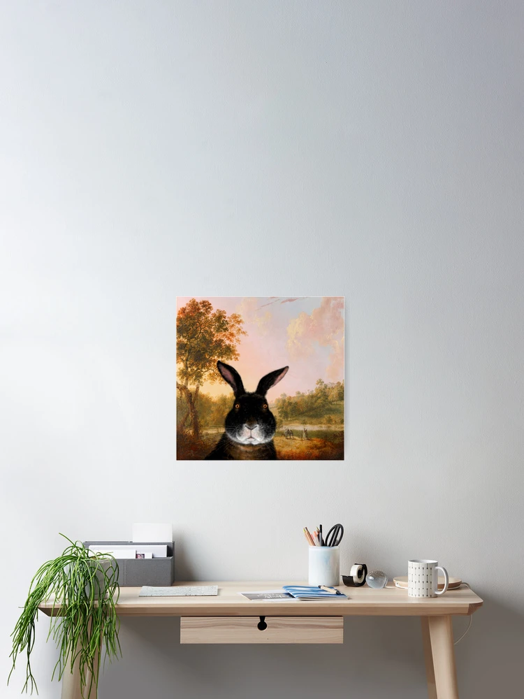 Thumbnail 2 of 3, Poster, Run Rabbit designed and sold by blueparrot.