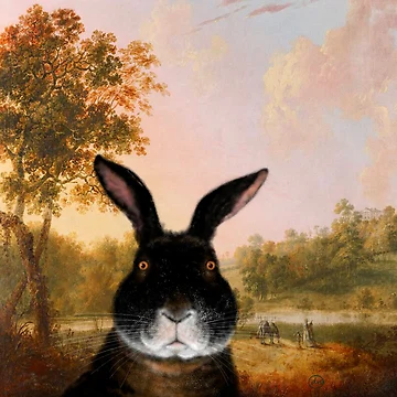 Artwork thumbnail, Run Rabbit by blueparrot