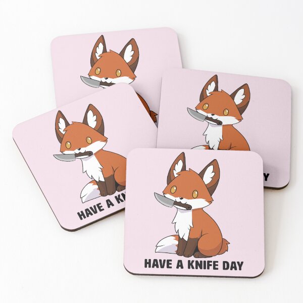 Item preview, Red Fox - Have a knife day designed and sold by storm-fox-art.