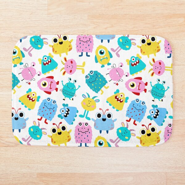 Item preview, Colorful Cute Little Monsters designed and sold by Amy Quinn.