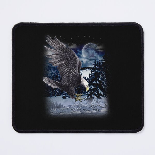 Item preview, Mountain Wolf Native American Eagle designed and sold by decentwearstore.