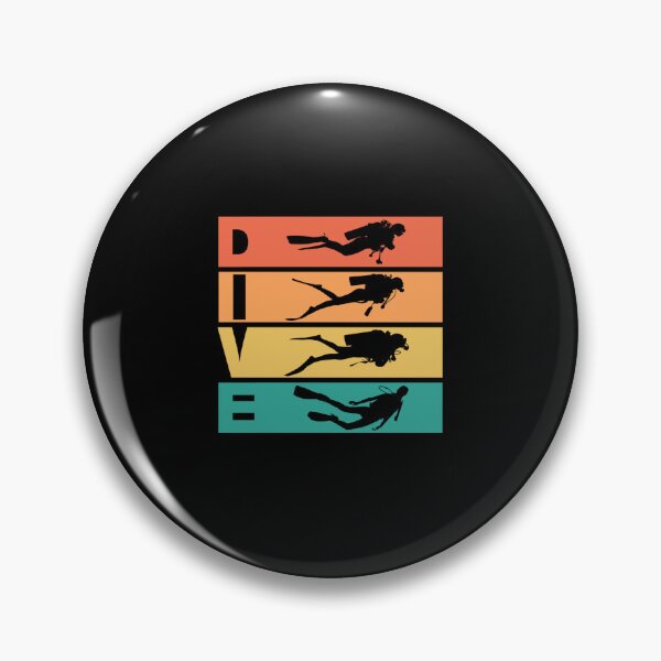 Item preview, Retro Vintage Scuba Diving Gift For Diver designed and sold by Zaidan16.