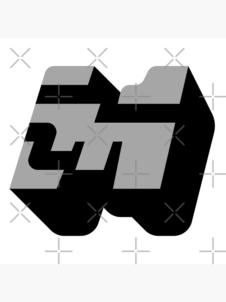 Minecraft Logo with no outline Photographic Print for Sale by jamcaYT