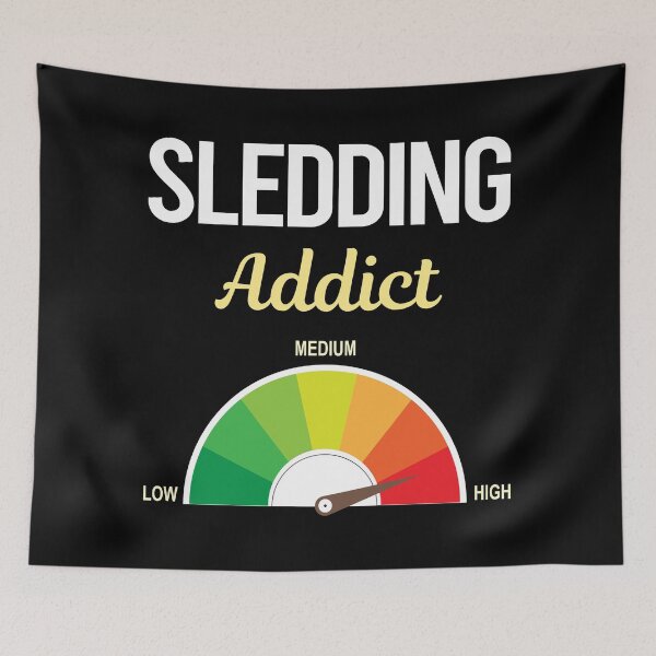 Item preview, Addict Sledding Sledging Sleighing designed and sold by FrankVitgenos0.