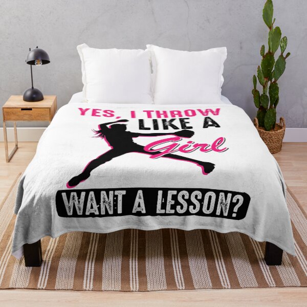 Item preview, Yes I Throw Like A Girl Cool Pitchers Funny Softball Gift designed and sold by MichelSorour.