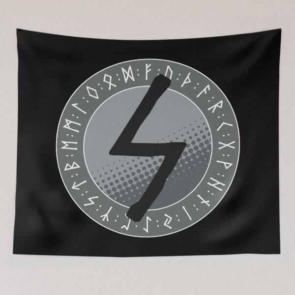 Item preview, Viking Runes and Runic Symbols - Sowilo (Sun) designed and sold by iscaStudioArt.