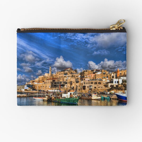 The old port, Jaffa Zipper Pouch