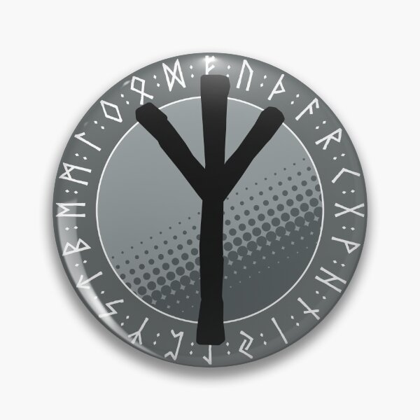 Item preview, Viking Runes and Runic Symbols - Elhaz (Protection) designed and sold by iscaStudioArt.