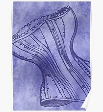 Purple Corset Poster