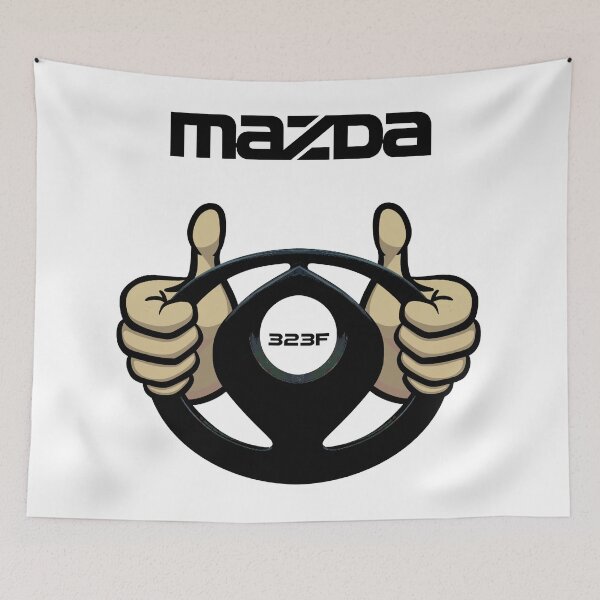 Item preview, Mazda Eternal Flame Logo Black designed and sold by Czerra.