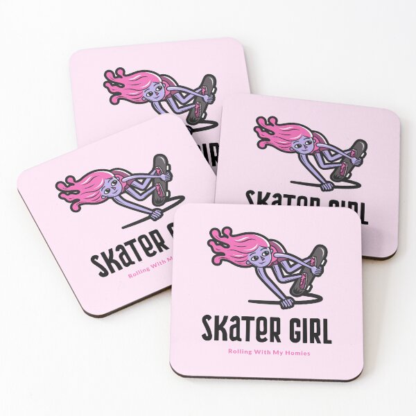 Item preview, Skater Girl, Rolling With My Homies  designed and sold by TruLuv.