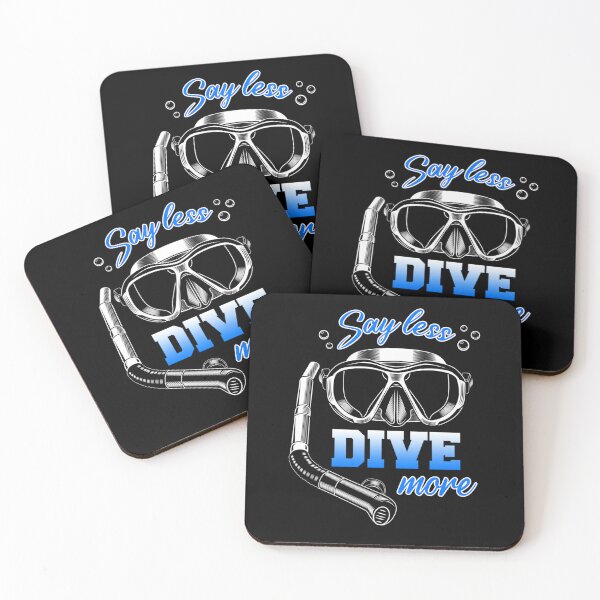 Item preview, Say Less Dive More Scuba Diving Diver designed and sold by Zaidan16.