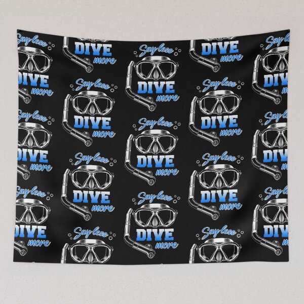 Item preview, Say Less Dive More Scuba Diving Diver designed and sold by Zaidan16.