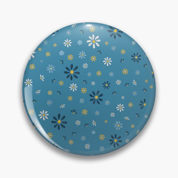 Item preview, Blue floral designed and sold by amtheodesings.