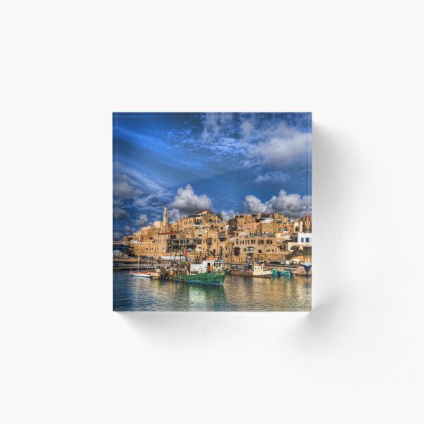 The old port, Jaffa Acrylic Block