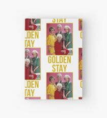 Bleiben Sie GOLDEN Notizbuch