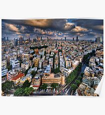 Tel Aviv lookout Poster