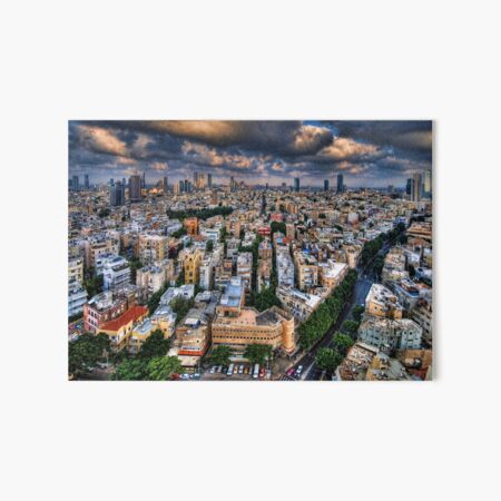Tel Aviv lookout Art Board Print