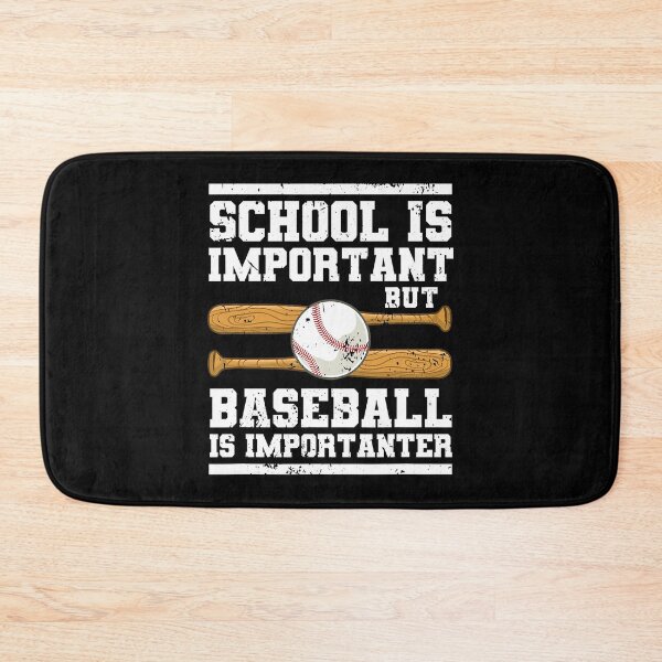 Artikelvorschau, Schule ist wichtig, aber Baseball ist ein wichtigeres Geschenk entworfen und verkauft von MichelSorour.