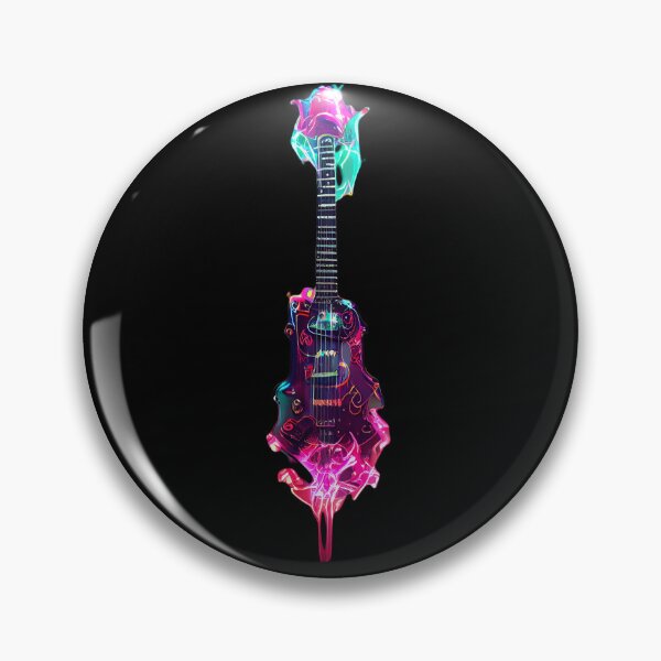 Item preview, Gfab Bfab Gen Ai FFab ABAI Surreal Trends Clothing Electric guitar intricate and exquisite designed and sold by Surrealtrends.