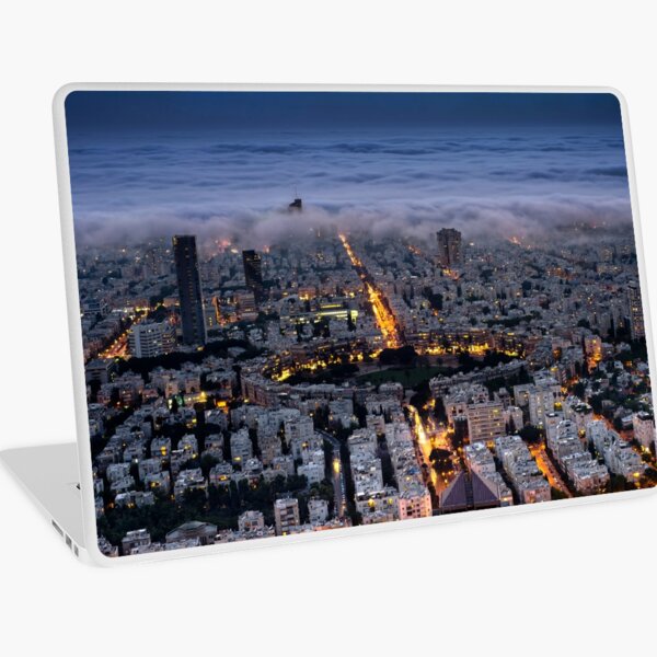 Here comes the fog Laptop Skin