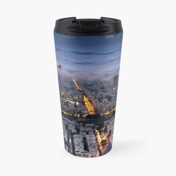 Here comes the fog Travel Mug