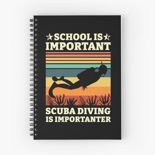 Item preview, School Is Important But Scuba Diving Is Importanter Diver designed and sold by Zaidan16.