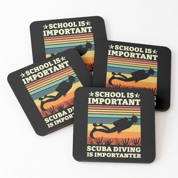 Item preview, School Is Important But Scuba Diving Is Importanter Diver designed and sold by Zaidan16.