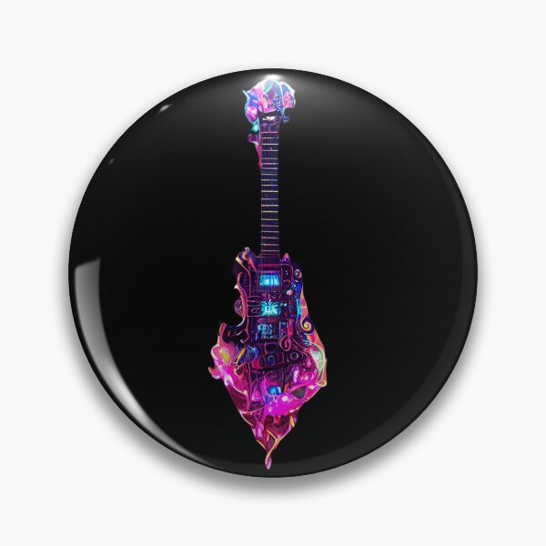 Item preview, Gfab Bfab Gen Ai FFab ABAI Surreal Trends Clothing Electric guitar intricate and exquisite designed and sold by Surrealtrends.