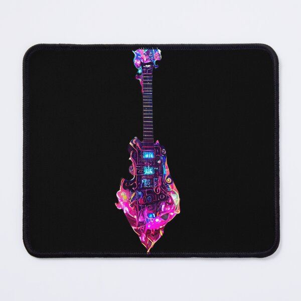 Item preview, Gfab Bfab Gen Ai FFab ABAI Surreal Trends Clothing Electric guitar intricate and exquisite designed and sold by Surrealtrends.