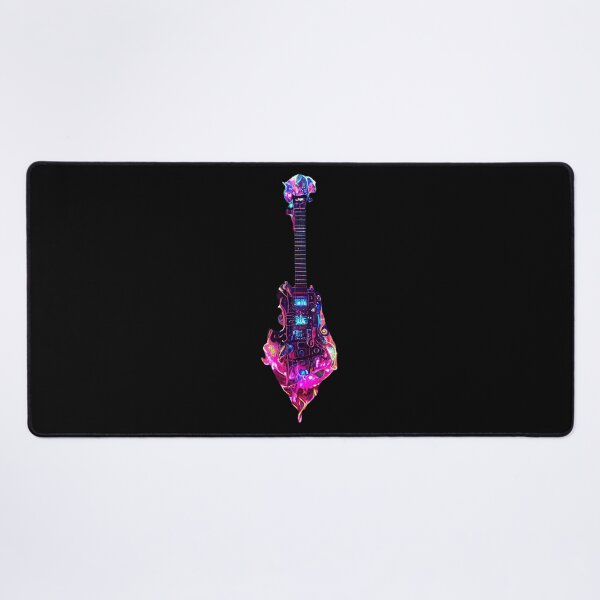Item preview, Gfab Bfab Gen Ai FFab ABAI Surreal Trends Clothing Electric guitar intricate and exquisite designed and sold by Surrealtrends.