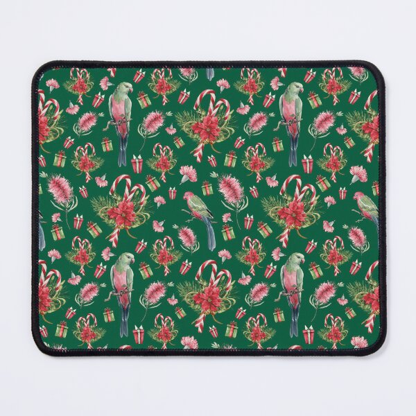Item preview, Australian Native Birds and Flowers - A Christmas Print designed and sold by Annalee Beer.