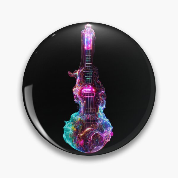 Item preview, Gfab Bfab Gen Ai FFab ABAI Surreal Trends Clothing Electric guitar intricate and exquisite designed and sold by Surrealtrends.