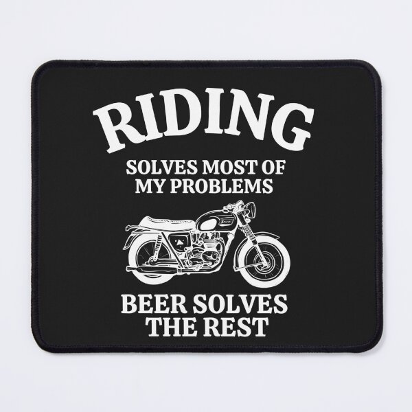 Item preview, Riding Solves Most Of My Problems designed and sold by zenbition.